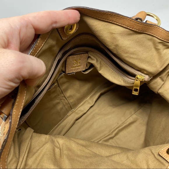 Japanese brand Sazaby boho leather handbag - Picture 2 of 5